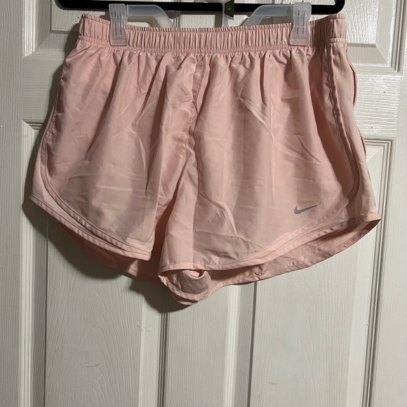 Pale Pink Nike Dri-Fit Shorts. - Picture 2 of 3